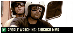 People Watching Mods vs. Rockers Chicago