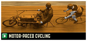 Motorcycles and Bicycles in Motor-Paced Racing