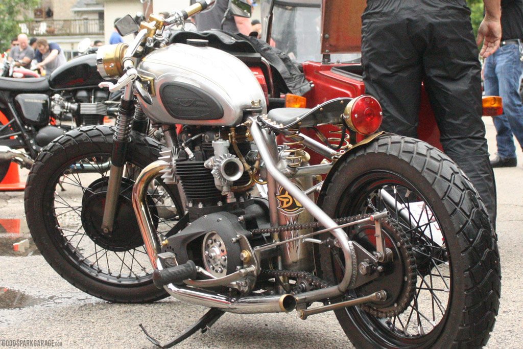 Triumph Bobber at MvR 2013