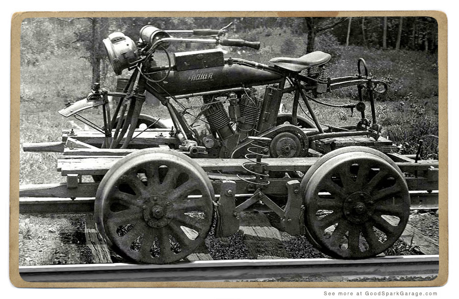 Indian Rail Motorcycle