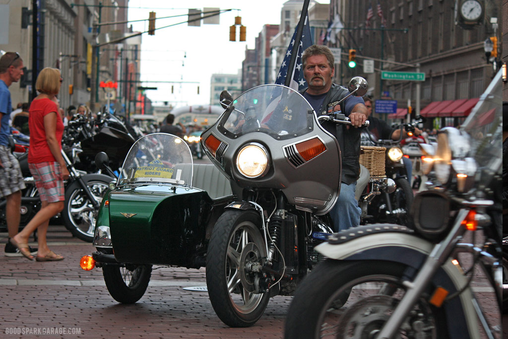 Sidecar Rider Indianapolis