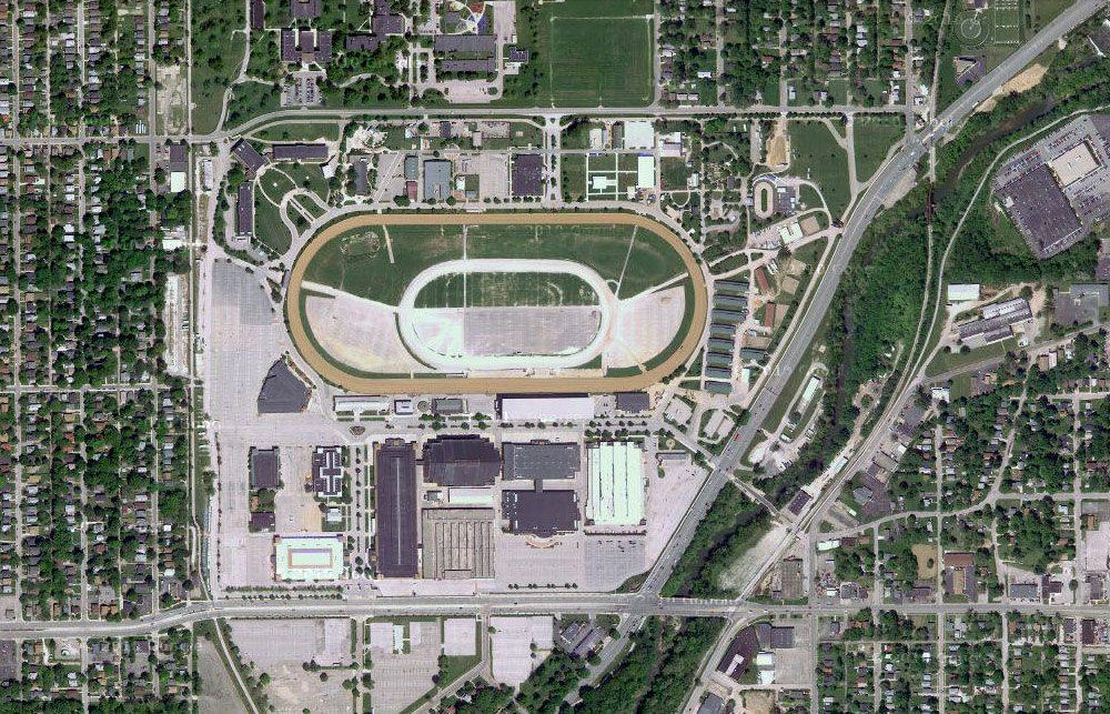 Indy Mile from Above