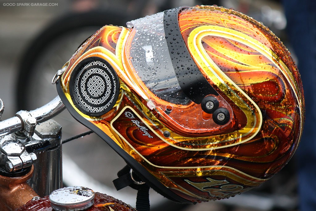 Bullseye Visual Custom Painted Helmet