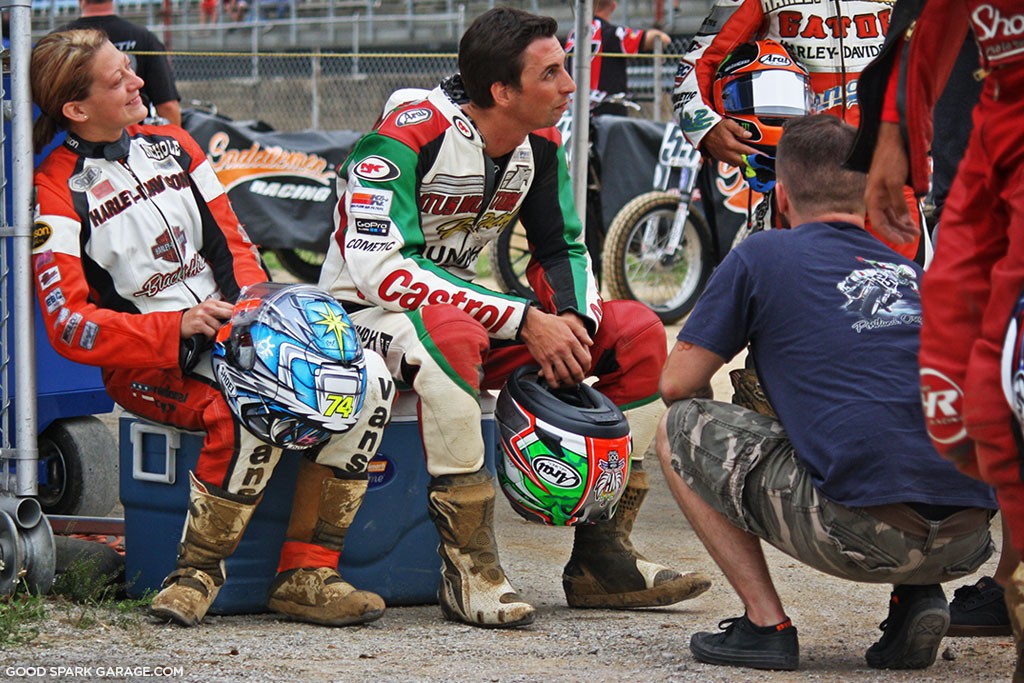 Indy Mile 2015 Flat Track Racers