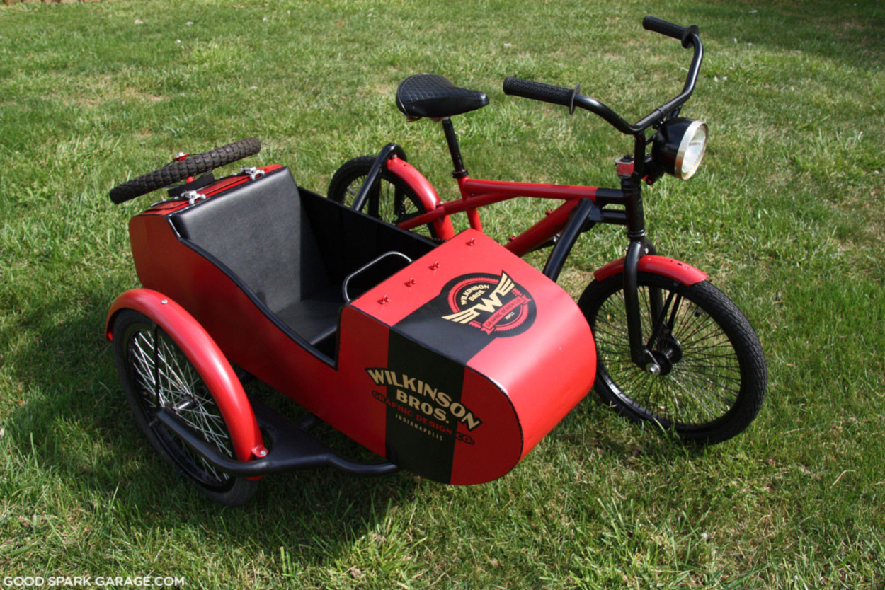 Sidecar Bicycle by Wilkinson Brothers