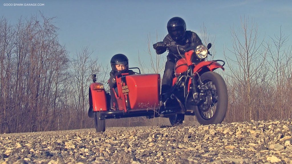 Ural Motorcycles Sidecar Kids by Good Spark Garage