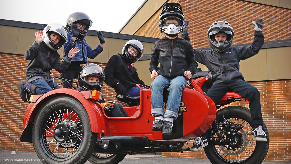 Ural Sidecar Kids Good Spark Garage