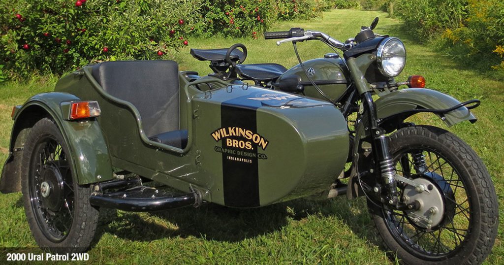 Ural Patrol Sidecar Motorcycle