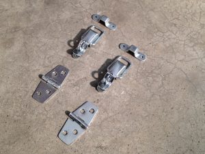 hinges and latches