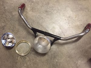 custom handlebars and light